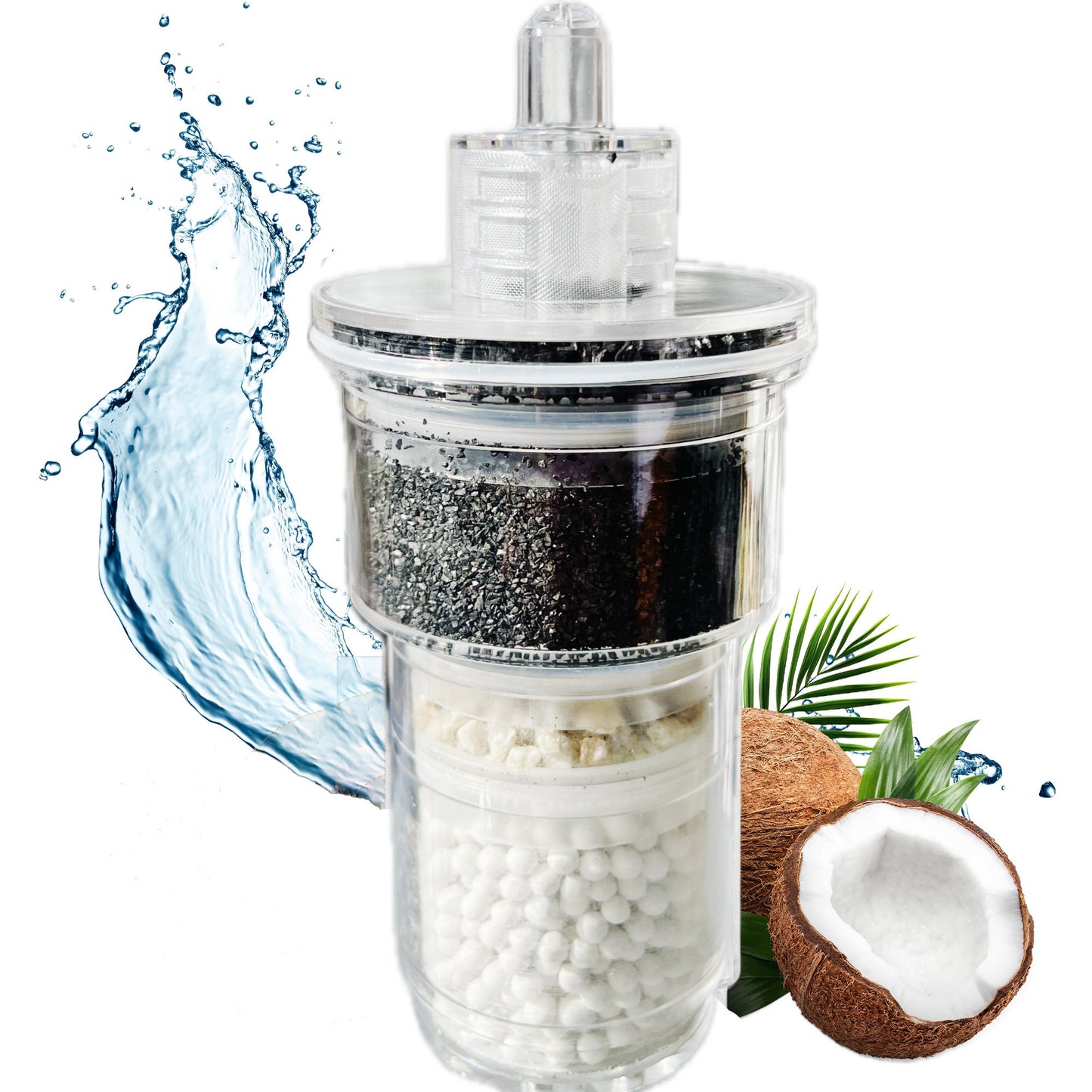 4-Schicht Wasserfilter Trinkwasser Aktivkohlefilter, Kalkfilter, Trinkwasser für Küche, Wasser filtern und genießen